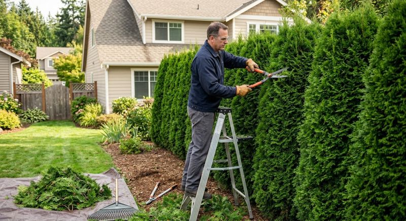 Forsythia Pruning in Honolulu, HI